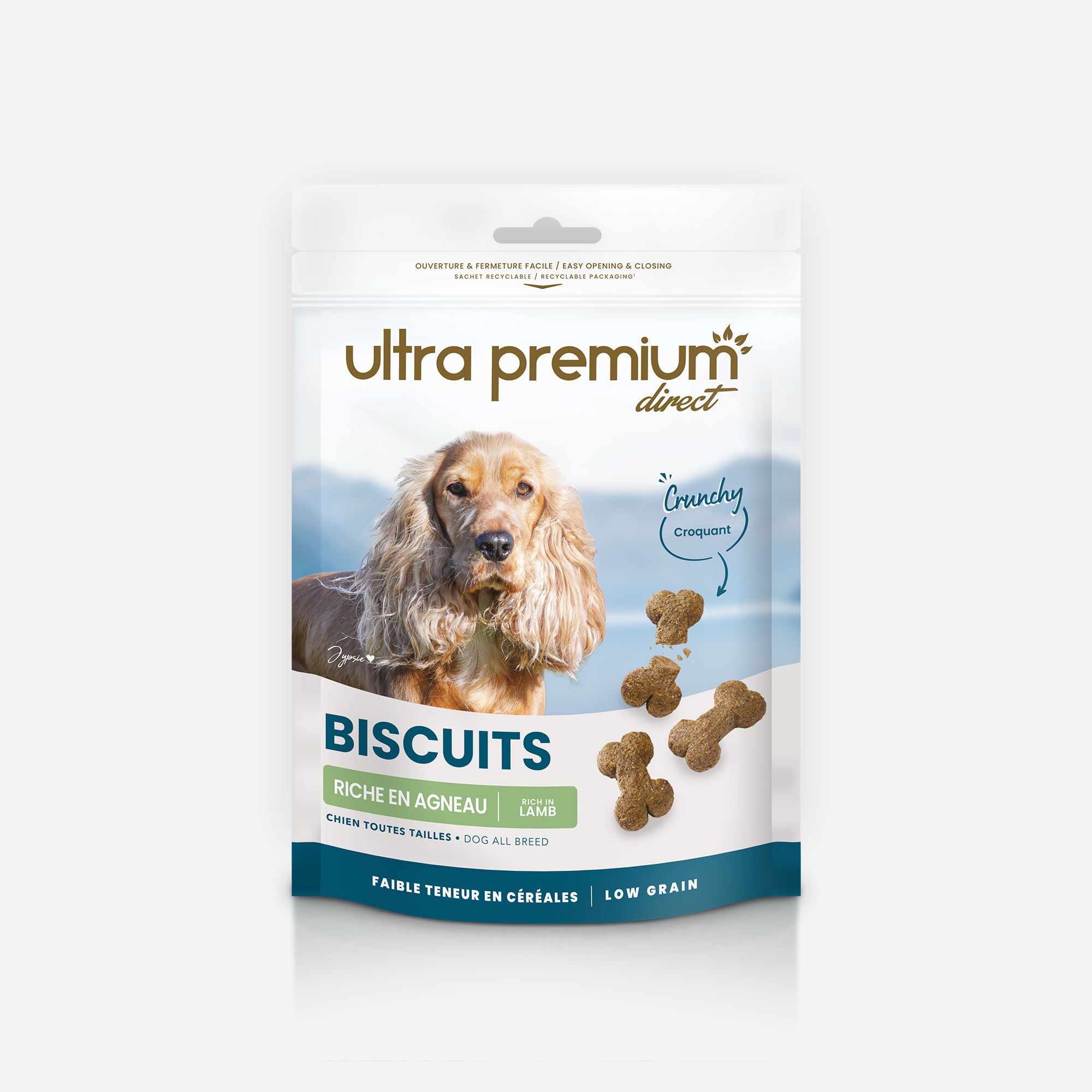 Biscuits à l'agneau Chien Ultra Premium Direct